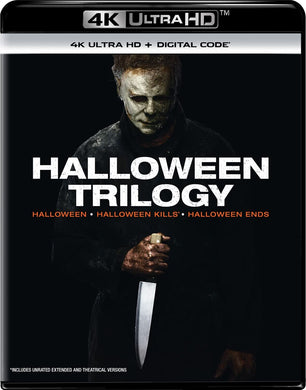 Halloween Trilogy 4K (VF Quebec + STFR) (2018-2022) de David Gordon Green - front cover