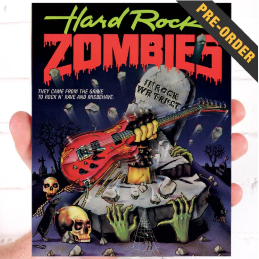 Hard Rock Zombies / Slaughterhouse Rock (avec fourreau) (1985-1988) de Dimitri Logothetis - front cover