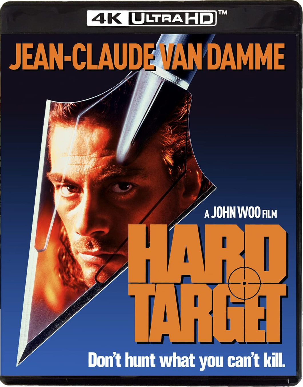 Hard Target 4K (1993) de John Woo - front cover