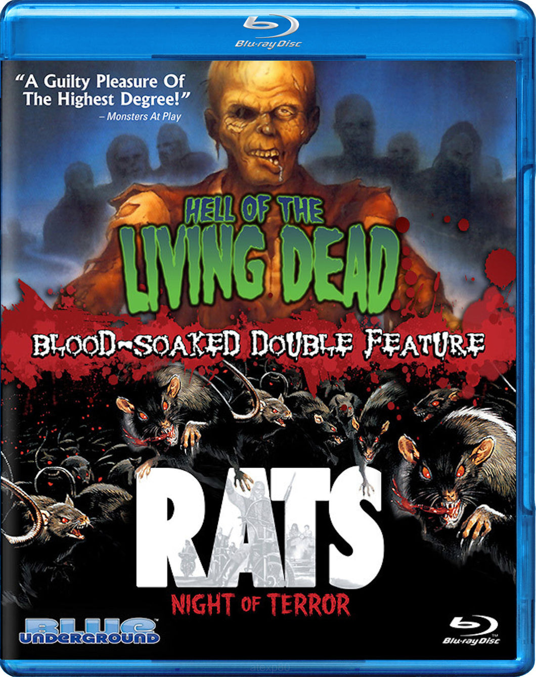 Hell of the Living Dead / Rats: Night of Terror (1980-1084) de Bruno Mattei, Claudio Fragasso - front cover