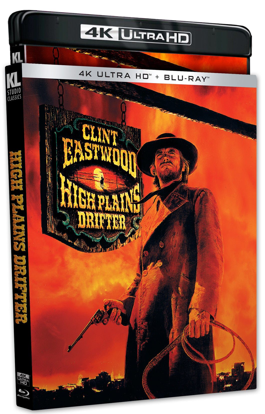 High Plains Drifter 4K (L'Homme des hautes plaines) (1973) de Clint Eastwood - front cover