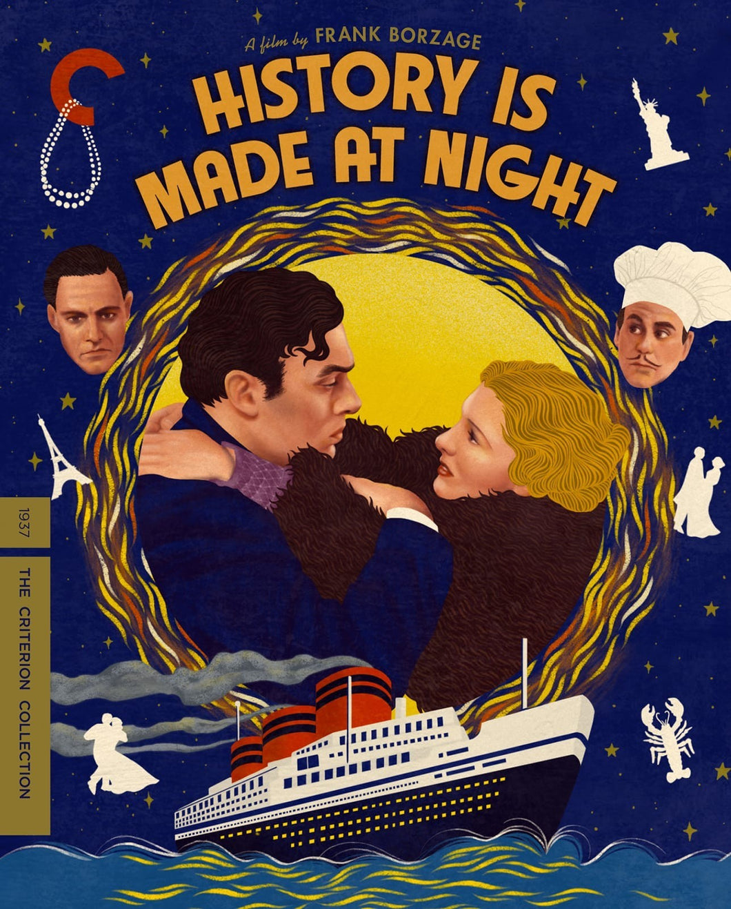 Le Destin Se Joue La Nuit (History Is Made at Night) (1937) de Frank Borzage - front cover