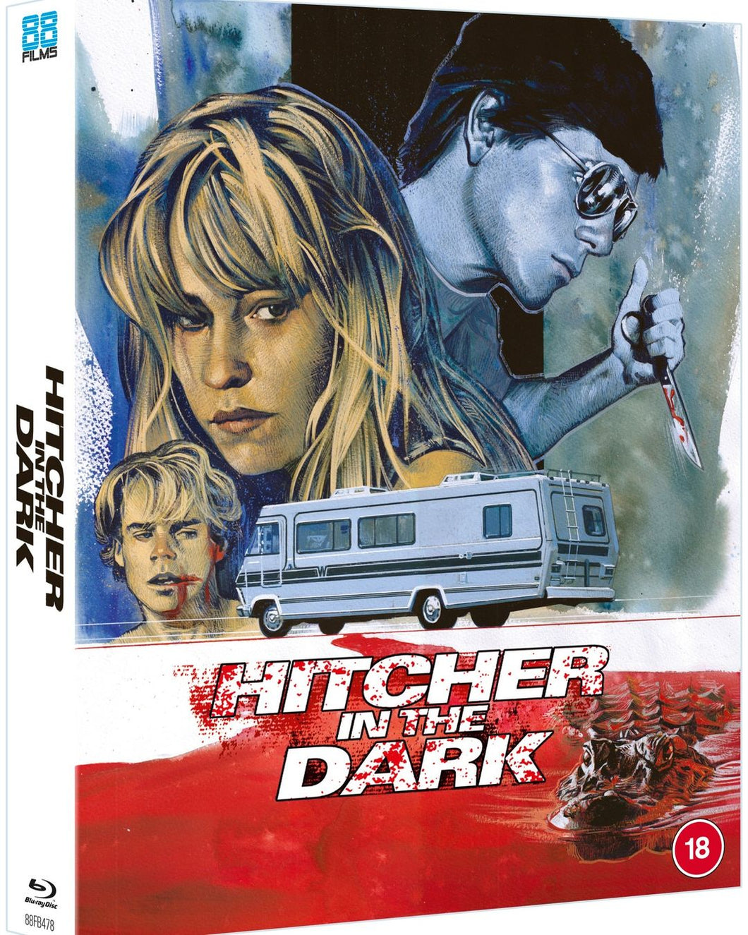 Hitcher in the Dark (1989) de Umberto Lenzi - front cover