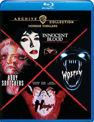 Horror Thrillers: 4-Film Collection (1981-1993) - front cover