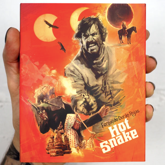 Hot Snake / Guns and Guts (avec fourreau) (1974-1976) de Fernando Durán Rojas, René Cardona Jr. - front cover