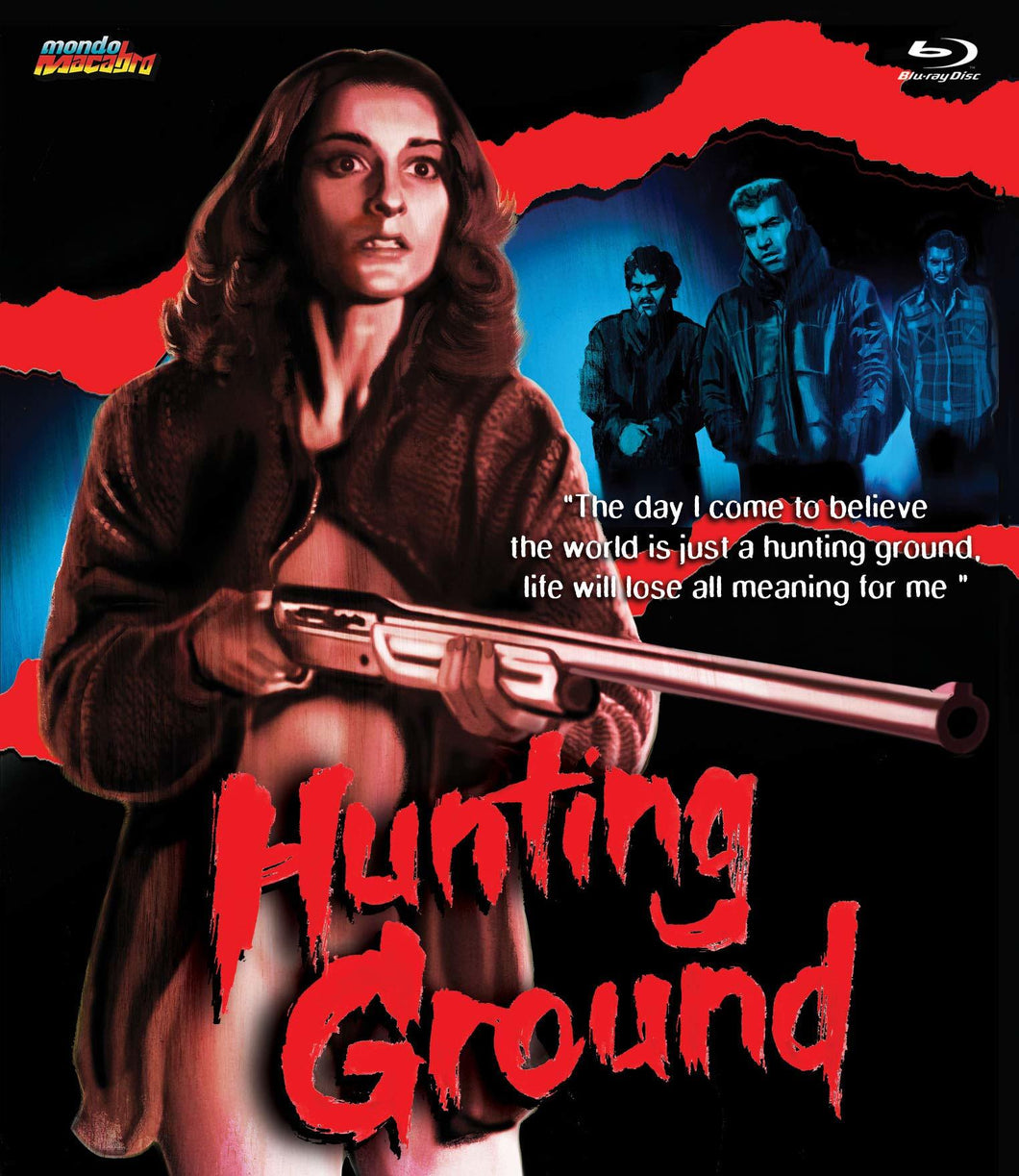 Hunting Ground (1983) de Jorge Grau - front cover