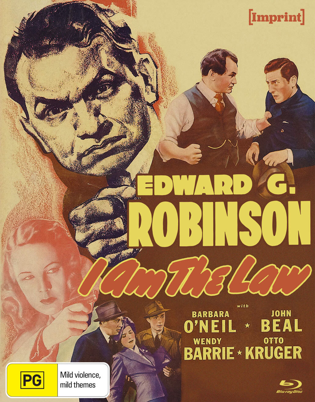 I Am the Law (1938) de Alexander Hall - front cover