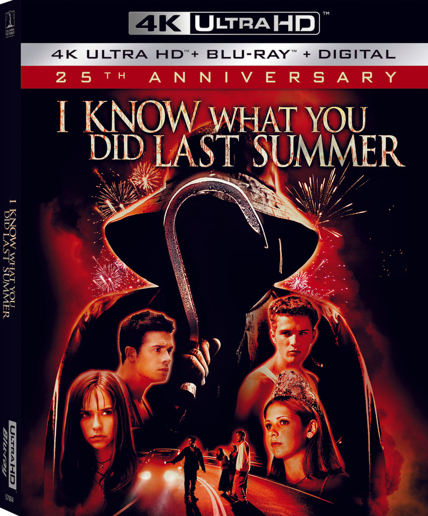 I Know What You Did Last Summer 4K (1997) de Jim Gillespie - front cover