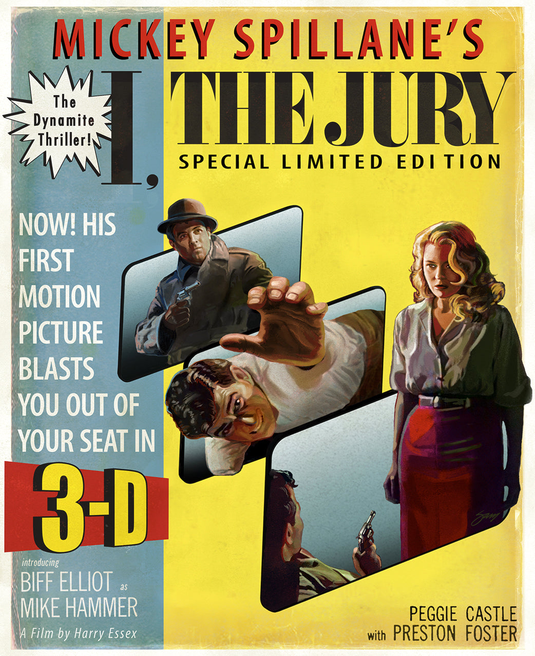 I, the Jury 4K + 3D (1953) de Harry Essex - front cover
