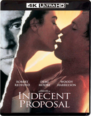 Indecent Proposal 4K (1993) de Adrian Lyne - front cover