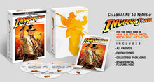 Load image into Gallery viewer, Indiana Jones 4 Films Collection 4K (1981-2008) de Steven Spielberg - open product
