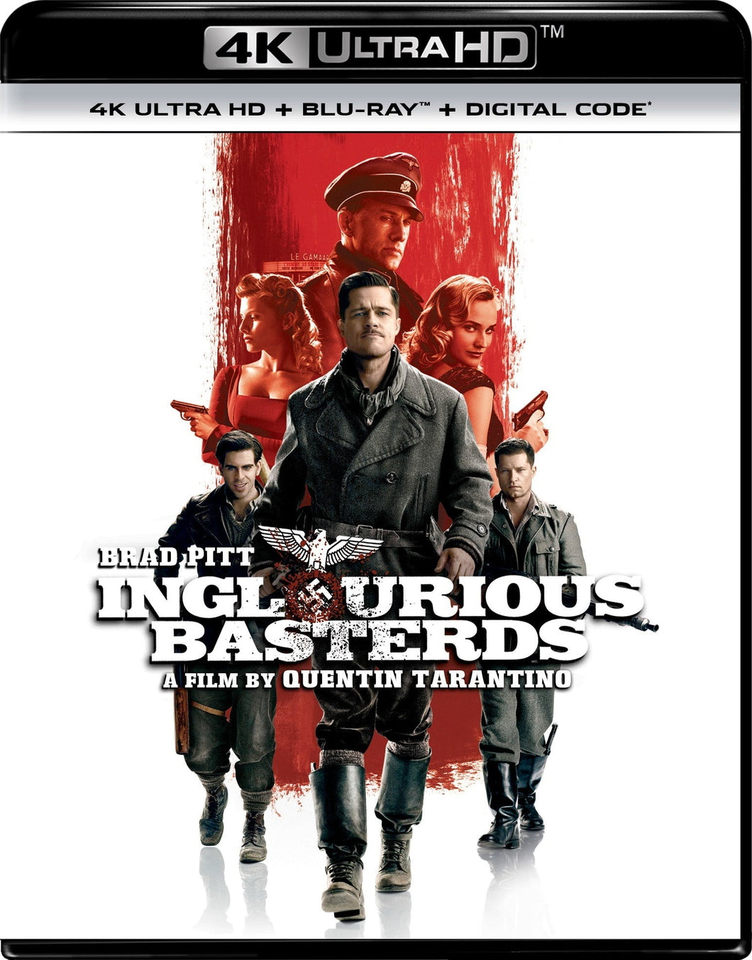 Inglourious Basterds 4K (2009) de Quentin Tarantino - front cover