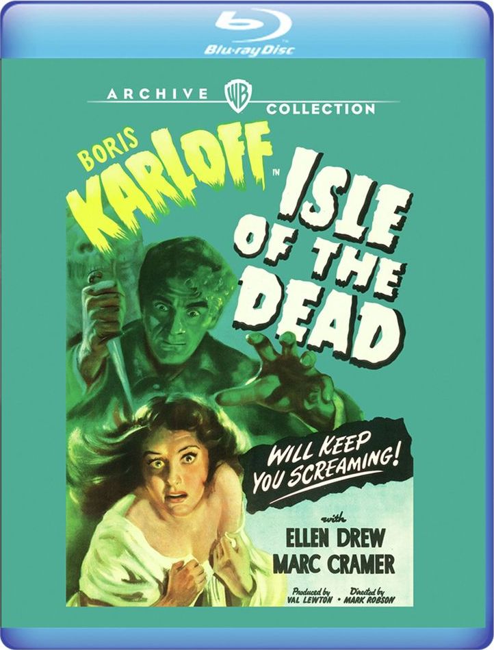 Isle of the Dead (1945) de Mark Robson - front cover