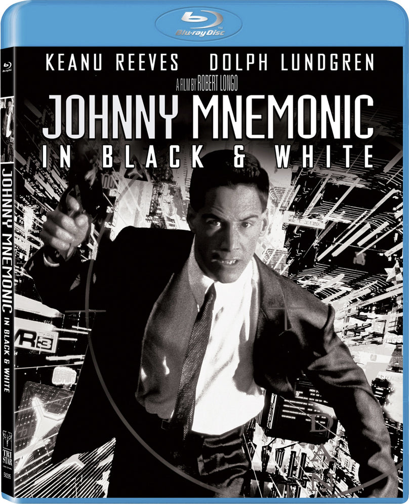 Johnny Mnemonic: In Black and White (1995) de Robert Longo - front cover