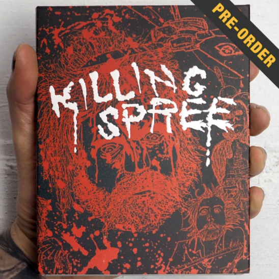 Killing Spree (1987) de Tim Ritter - front cover