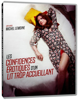 Les confidences érotiques d'un lit trop accueillant (1973) de Michel Lemoine - front cover