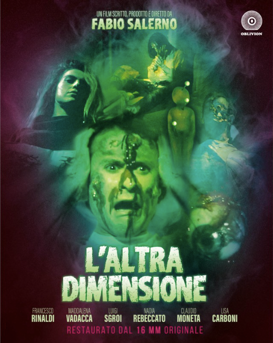 L'Altra Dimensione (Blu-Ray) (1992) de Fabio Salerno - front cover