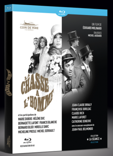 La Chasse à l'Homme (1962) de Édouard Molinaro - front cover