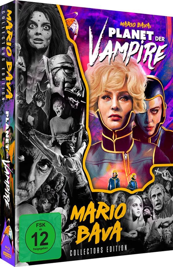 Planet der Vampire 4K / La Planète des Vampires 4K (import allemand) (1965) de Mario Bava - front cover