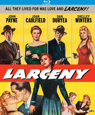 Larceny (1948) de George Sherman - front cover