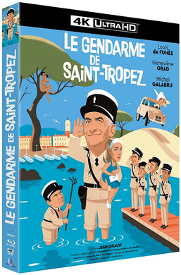 Le Gendarme de Saint-Tropez 4K (1964) de Jean Girault - front cover