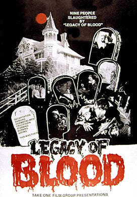 Legacy of Blood (1978) de Andy Milligan - front cover