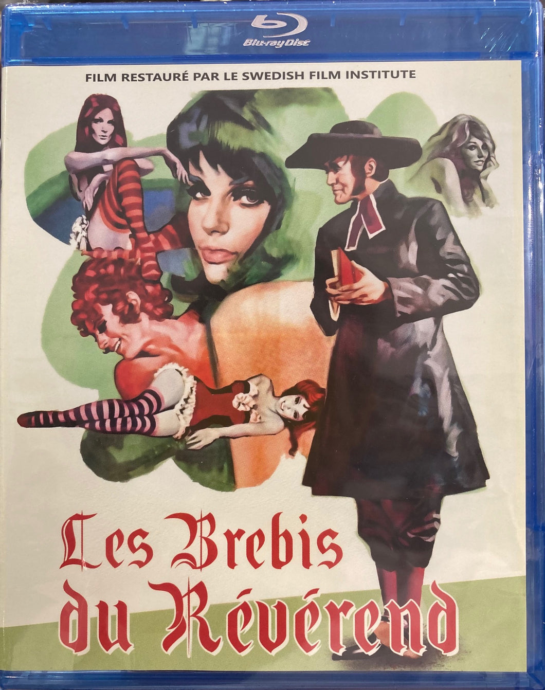 Les Brebis du Révérend (1970) de Torgny Wickman - front cover