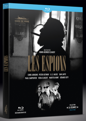 Les Espions (1957) de Henri-Georges Clouzot - front cover