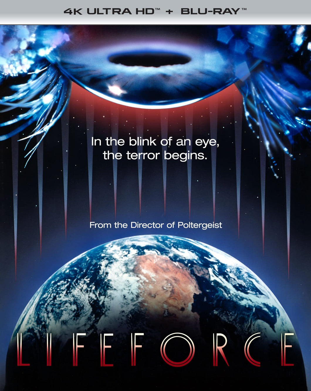 Lifeforce 4K (1985) de Tobe Hopper - front cover