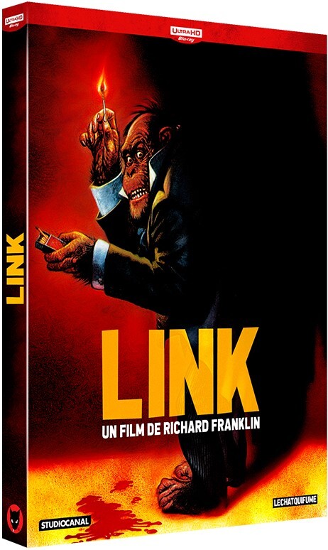 Link 4K (1986) de Richard Franklin - front cover