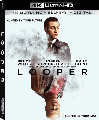 Looper 4K (2012) de Rian Johnson - front cover