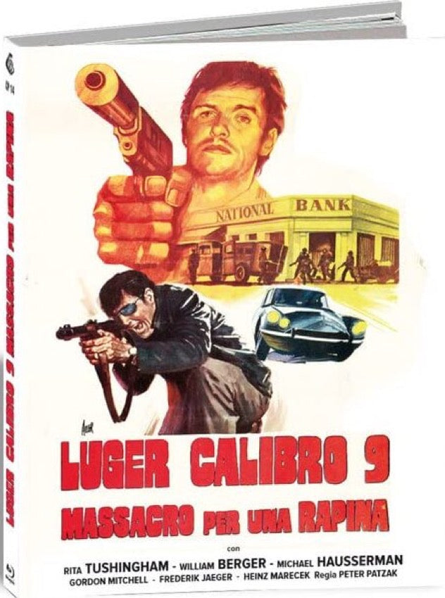 Luger calibro 9: massacro per una rapina (1972) de Peter Patzak - front cover