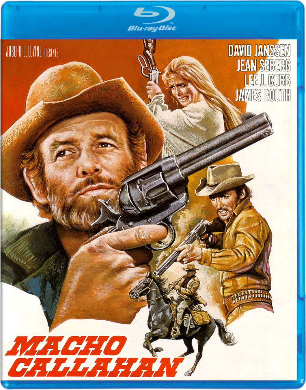 Macho Callahan (1970) de Bernard L. Kowalski - front cover