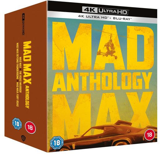 Coffret Mad Max Anthology 4K (1979-2015) de George Miller, George Ogilvie - front cover