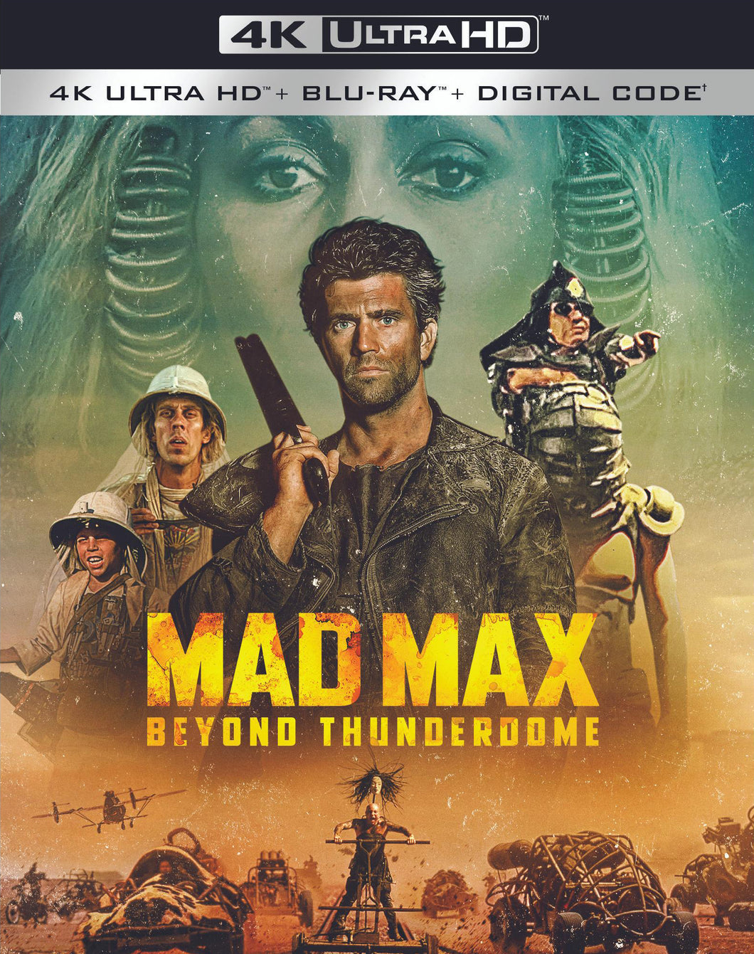 Mad Max Beyond Thunderdome 4K (1985) de George Miller, George Ogilvie - front cover