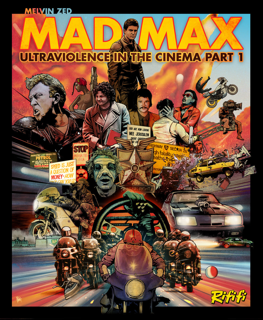 Mad Max Ultraviolence dans le cinéma partie 1 de Melvin Zed front cover