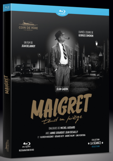 Maigret tend un piège (1958) de Jean Delannoy - front cover