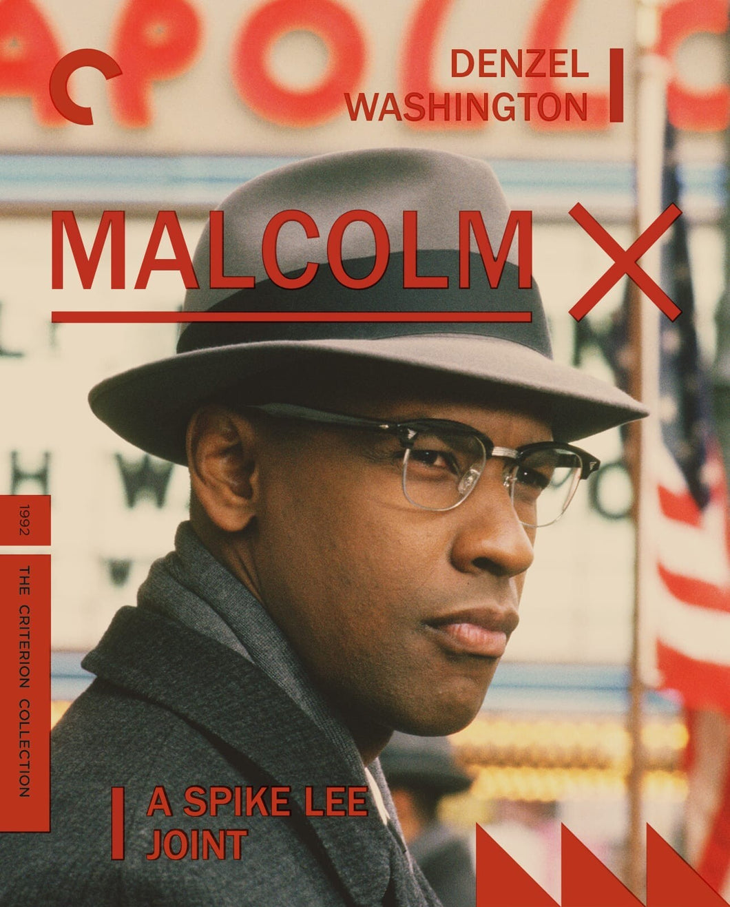 Malcolm X 4K (1992) de Spike Lee - front cover