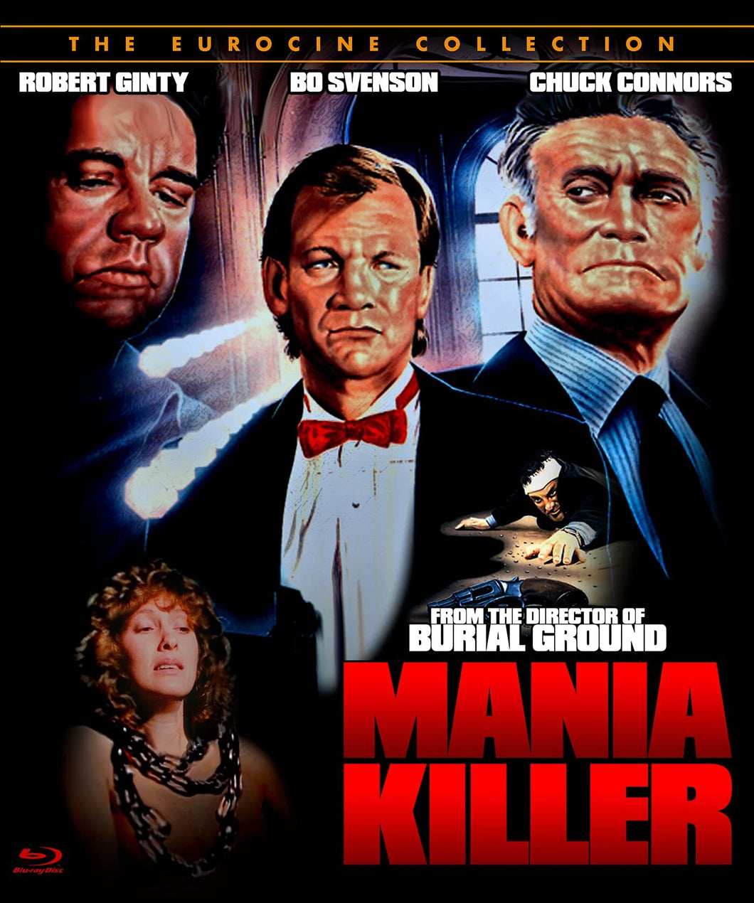 Mania Killer Blu-ray - front cover
