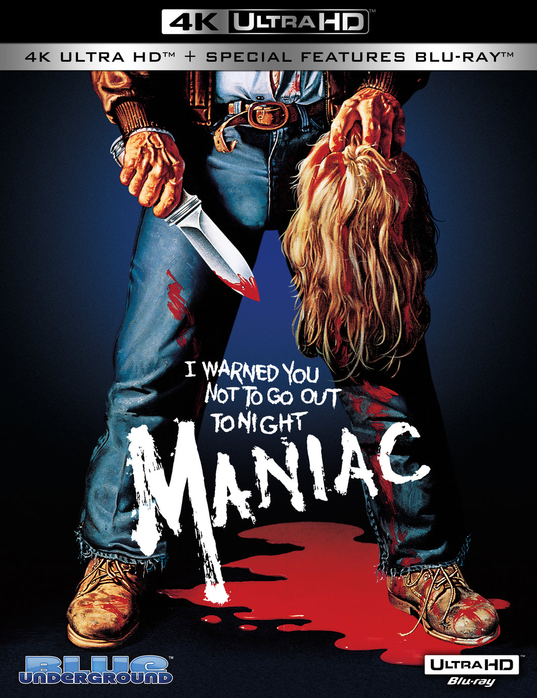 Maniac 4K (1980) de William Lustig - front cover