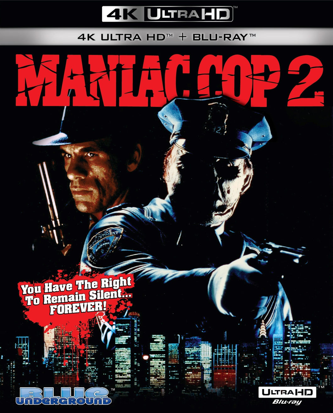 Maniac Cop 2 4K (1990) de William Lustig  - front cover