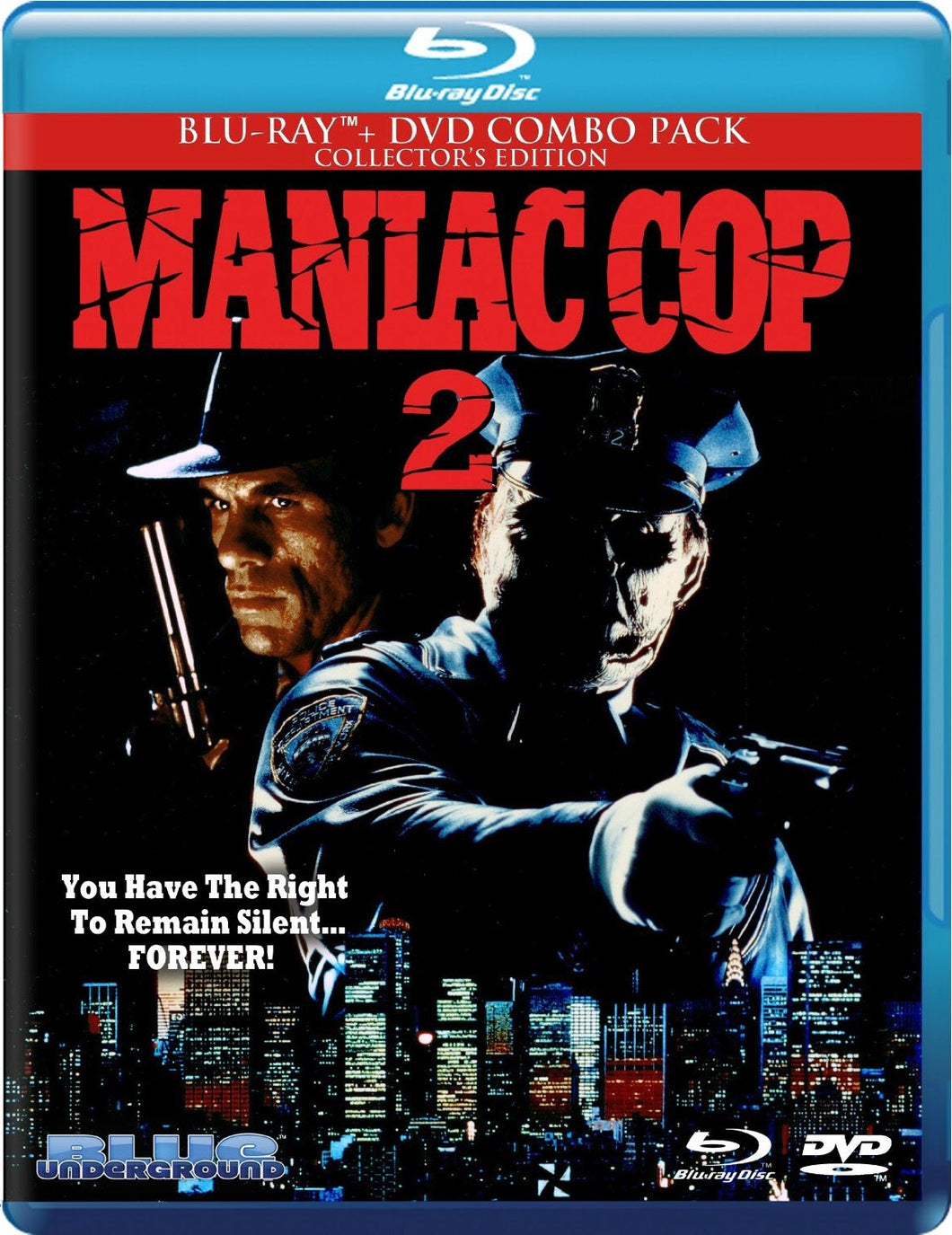 Maniac Cop 2 (1990) de William Lustig - front cover