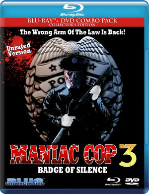 Maniac Cop 3: Badge of Silence (1993) de William Lustig - front cover