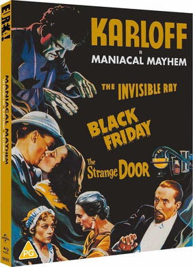 Maniacal Mayhem (1936-1951) - front cover