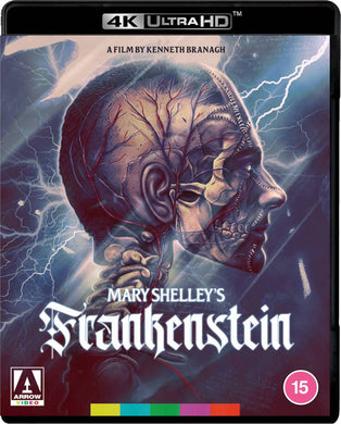 Mary Shelley's Frankenstein 4K (1994) de Kenneth Branagh - front cover