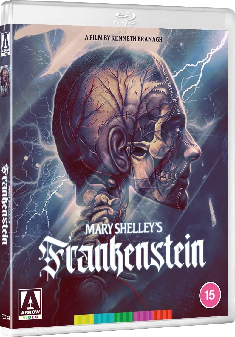 Mary Shelley's Frankenstein (1994) de Kenneth Branagh - front cover