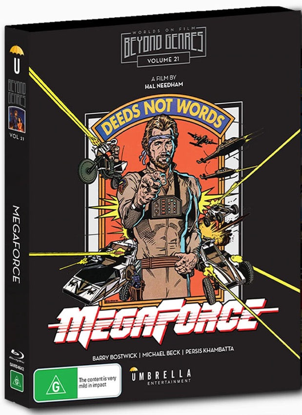 Megaforce (1982) de Hal Needham - front cover