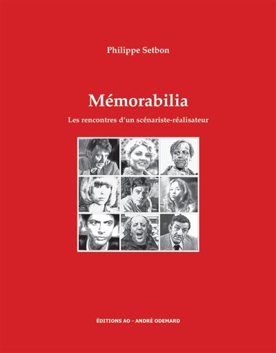 Mémorabilia de Philippe Setbon - front cover
