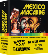 Carica l&#39;immagine nel visualizzatore di Gallery, Mexico Macabre: Four Sinister Tales from the Alameda Films Vault, 1959-1963 - front cover
