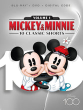 Carica l&#39;immagine nel visualizzatore di Gallery, Mickey &amp; Minnie 10 Classic Shorts (VF + STFR) (1928-1947) - front cover

